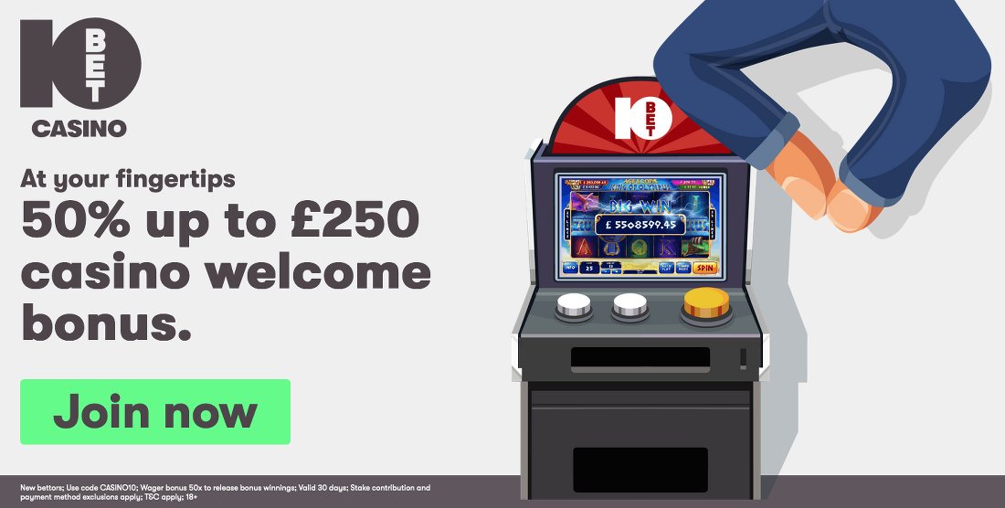 10bet casino welcome bonus