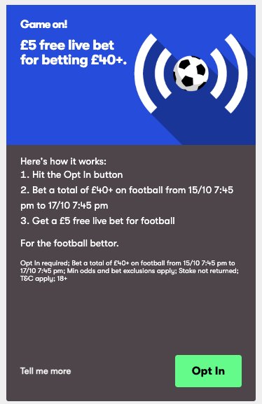 10bet live betting promotion