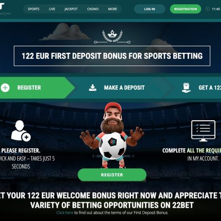 22bet Ireland Free Bet