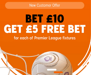 Game Week Premier League at 888Sport – Stake £10 get £35 / £40