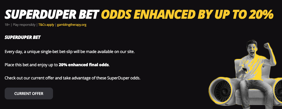 LVBET Superduper Odds Daily