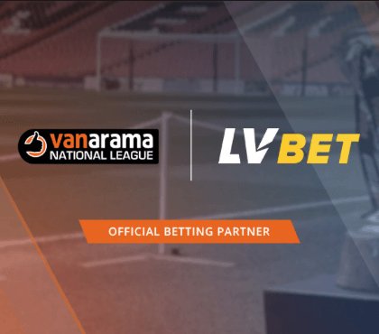 LVbet as the official betting Partner of the Vanarama National League 1 LVbet