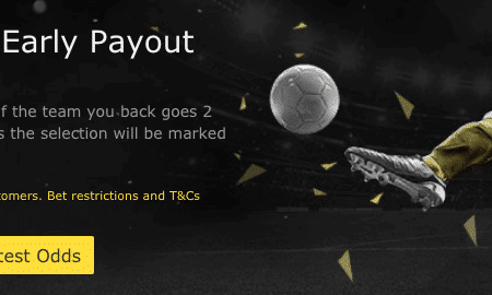 Bet365 2 Goals Ahead Early Payout Offer