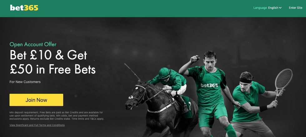 bet365 bet credits