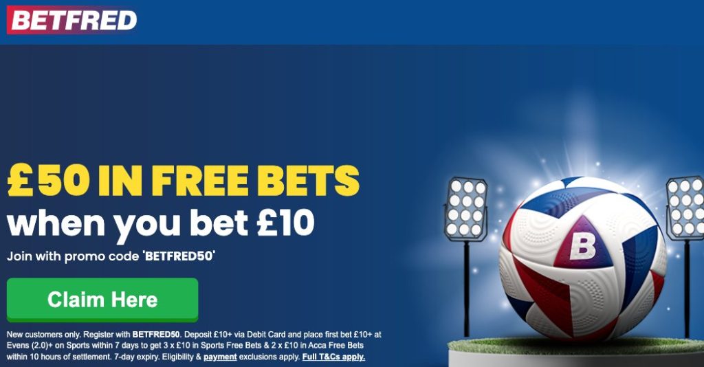 Betfred Sign Up Offer