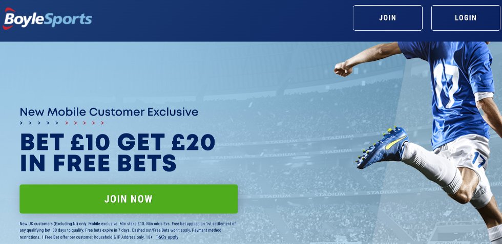 boylesports free bet
