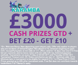 Karamba Free Bet