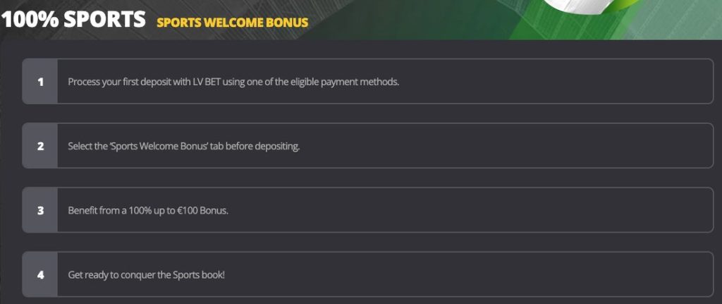 lvbet sign up offer