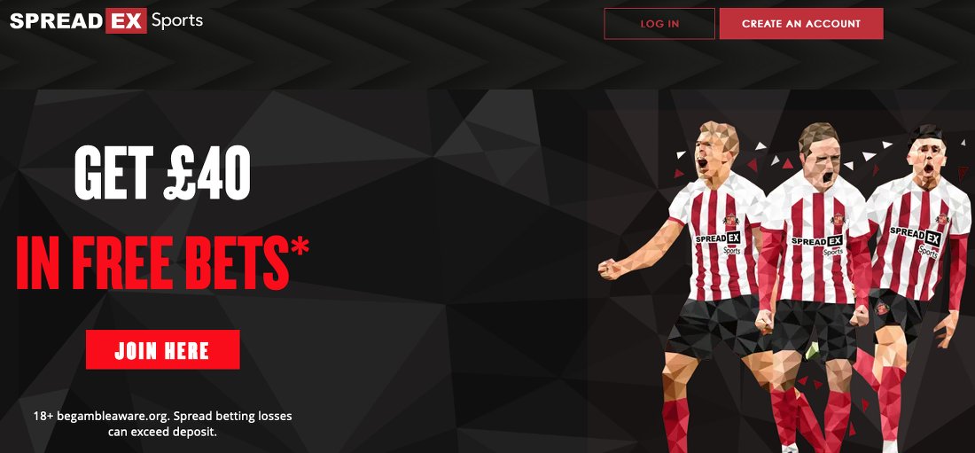 spreadEX sports sign up offer
