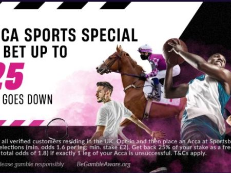 Get Up to £25 back with VBET Acca Insurance
