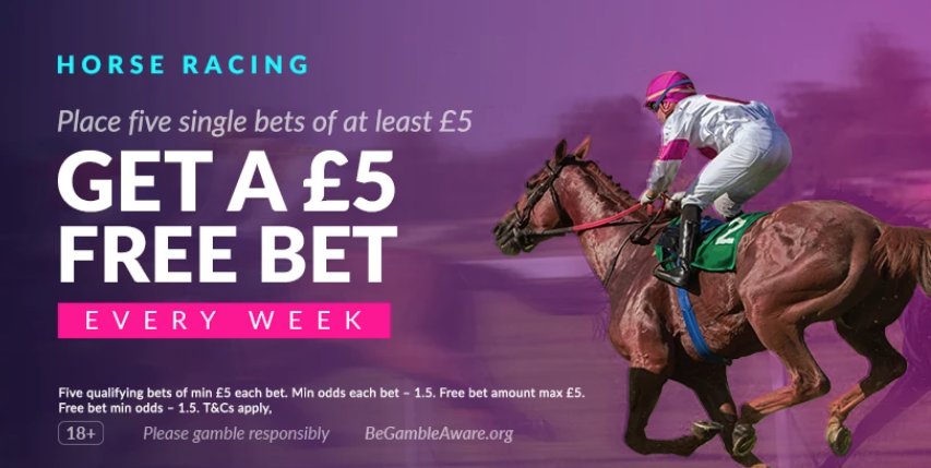 vbet horse racing free bet club